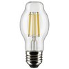 Satco 8 Watt BT15 LED Lamp, Clear, Medium Base, 90 CRI, 4000K, 120 Volts S21335